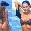 Deborah Secco elege microbiquíni fio-dental e exibe bumbum GG e virilha lisinha em dia de praia com a filha. Fotos!